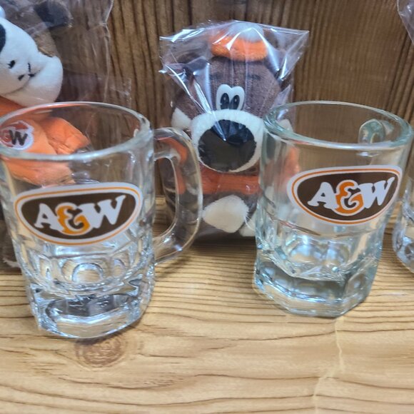 A&W Root Beer Mini Mug Lot - Picture 3 of 4